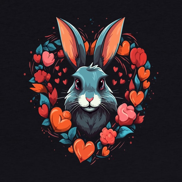 Rabbit Valentine Day by JH Mart